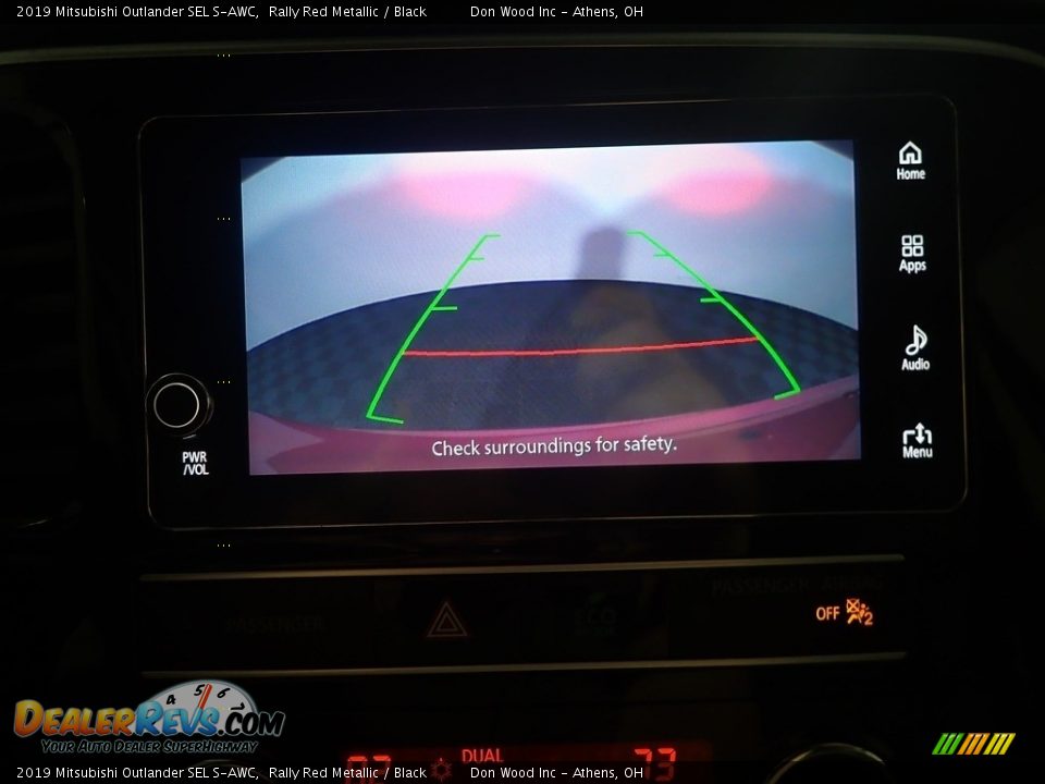 2019 Mitsubishi Outlander SEL S-AWC Rally Red Metallic / Black Photo #3