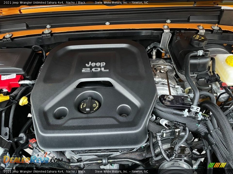 2021 Jeep Wrangler Unlimited Sahara 4x4 2.0 Liter Turbocharged DOHC 16-Valve VVT 4 Cylinder Engine Photo #9