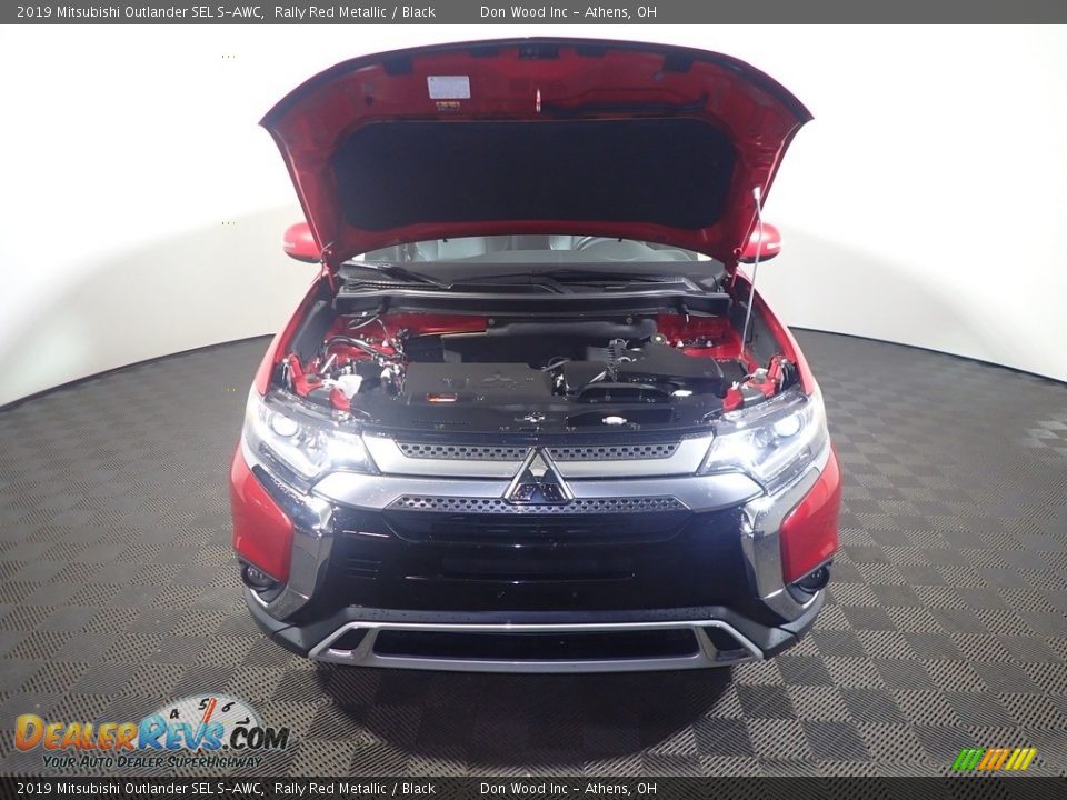 2019 Mitsubishi Outlander SEL S-AWC Rally Red Metallic / Black Photo #7