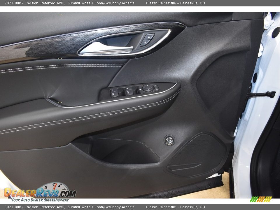 2021 Buick Envision Preferred AWD Summit White / Ebony w/Ebony Accents Photo #8
