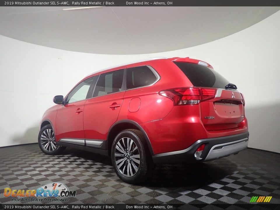 2019 Mitsubishi Outlander SEL S-AWC Rally Red Metallic / Black Photo #12