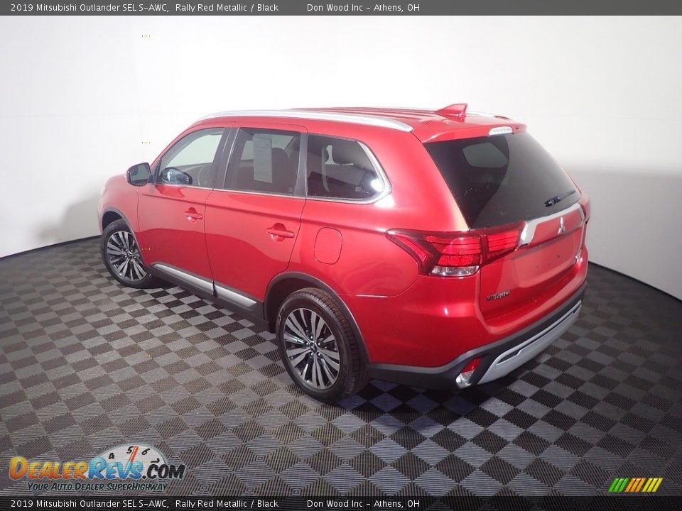 2019 Mitsubishi Outlander SEL S-AWC Rally Red Metallic / Black Photo #13