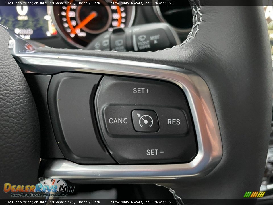 2021 Jeep Wrangler Unlimited Sahara 4x4 Steering Wheel Photo #20