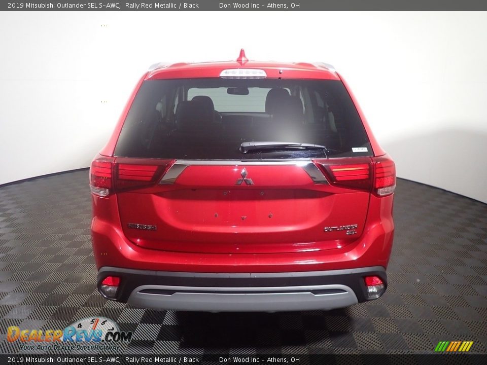 2019 Mitsubishi Outlander SEL S-AWC Rally Red Metallic / Black Photo #14