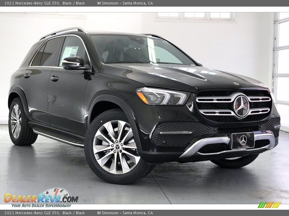 2021 Mercedes-Benz GLE 350 Black / Black Photo #12