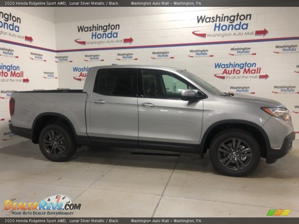 2020 Honda Ridgeline Sport AWD Lunar Silver Metallic / Black Photo #1