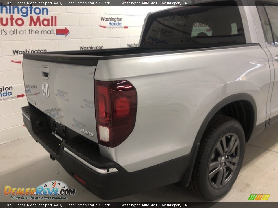 2020 Honda Ridgeline Sport AWD Lunar Silver Metallic / Black Photo #3