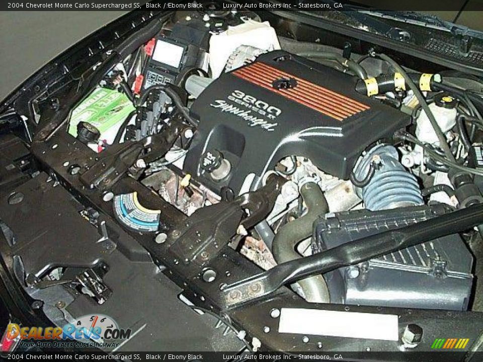 2004 Chevrolet Monte Carlo Supercharged SS Black / Ebony Black Photo #4