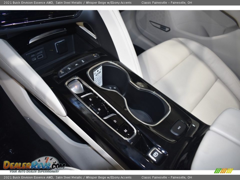 2021 Buick Envision Essence AWD Satin Steel Metallic / Whisper Beige w/Ebony Accents Photo #15