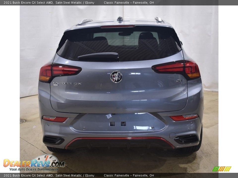 2021 Buick Encore GX Select AWD Satin Steel Metallic / Ebony Photo #3