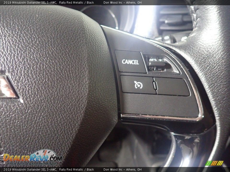 2019 Mitsubishi Outlander SEL S-AWC Rally Red Metallic / Black Photo #32