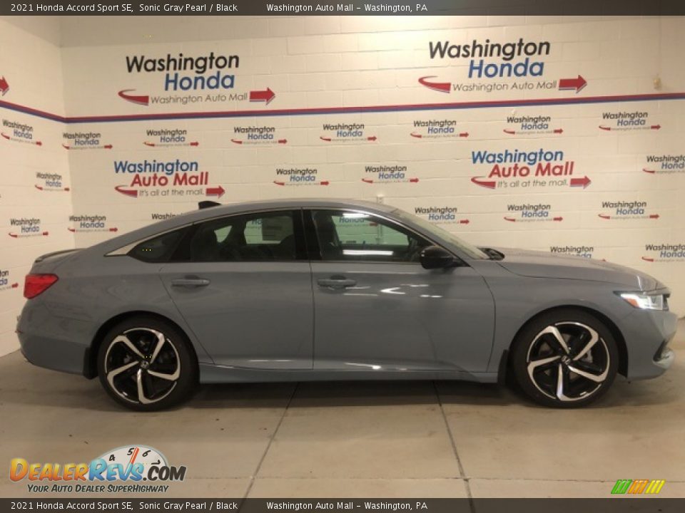 2021 Honda Accord Sport SE Sonic Gray Pearl / Black Photo #1