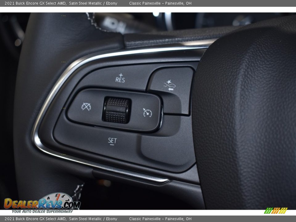 2021 Buick Encore GX Select AWD Satin Steel Metallic / Ebony Photo #12