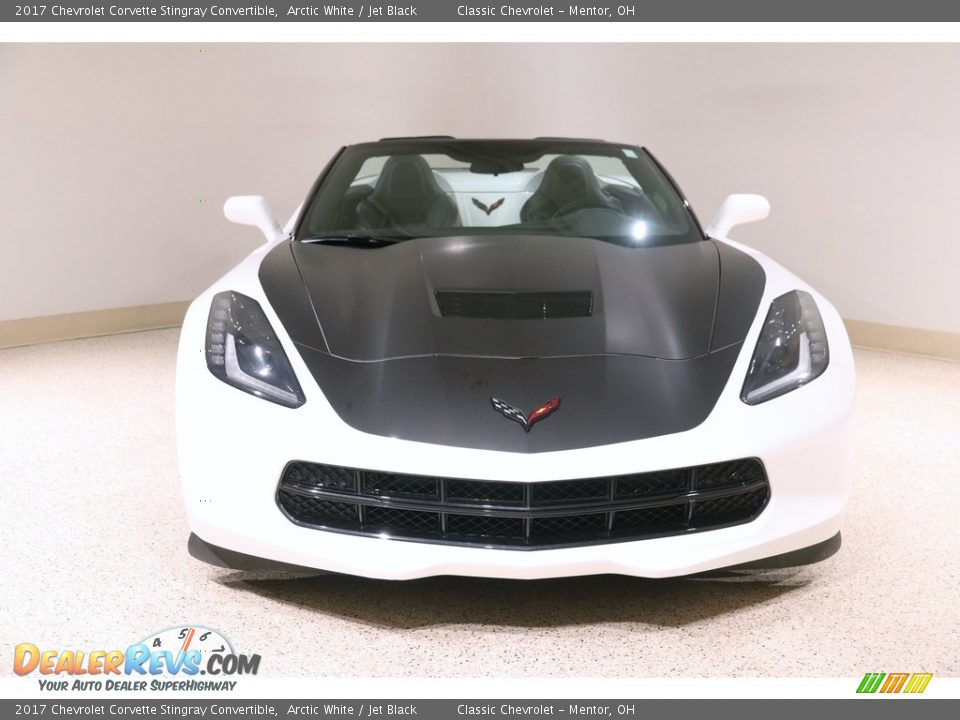 2017 Chevrolet Corvette Stingray Convertible Arctic White / Jet Black Photo #3