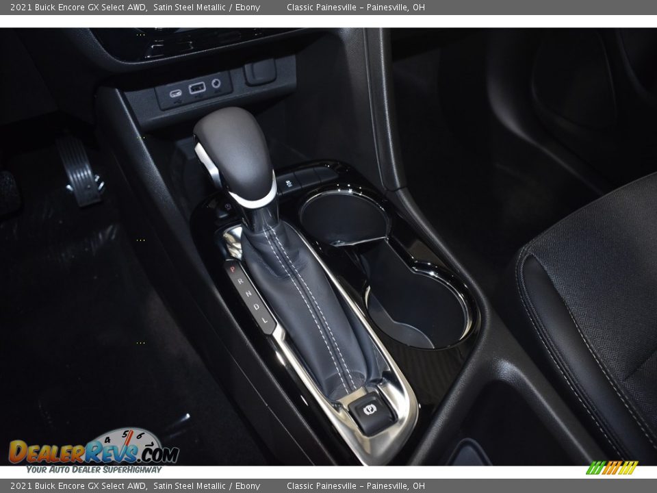 2021 Buick Encore GX Select AWD Satin Steel Metallic / Ebony Photo #14