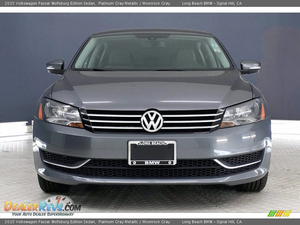 2015 Volkswagen Passat Wolfsburg Edition Sedan Platinum Gray Metallic / Moonrock Gray Photo #2