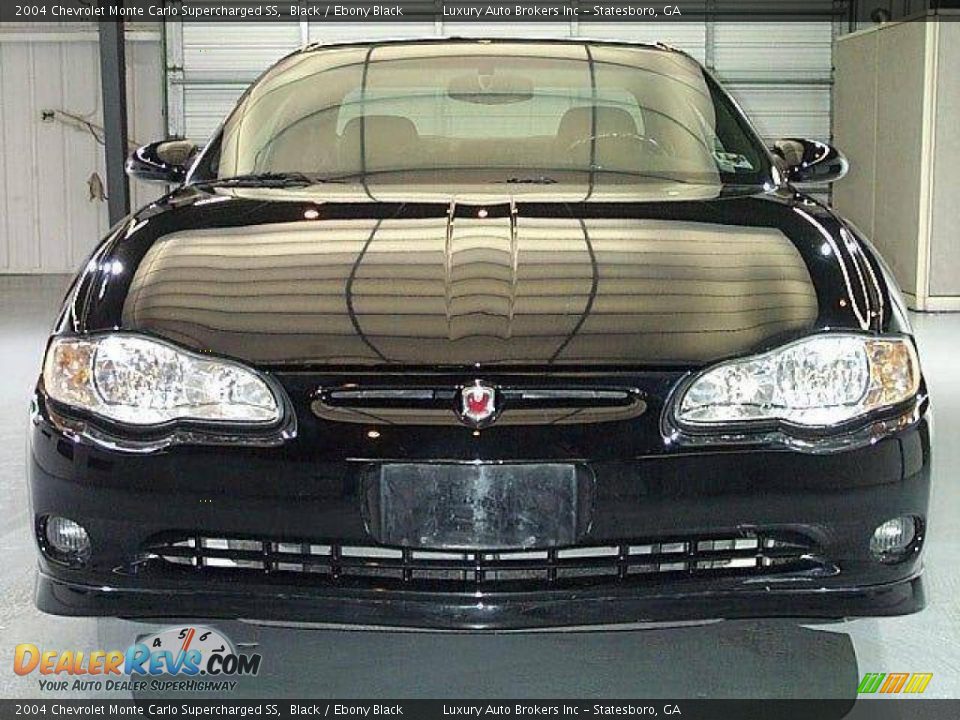 2004 Chevrolet Monte Carlo Supercharged SS Black / Ebony Black Photo #5