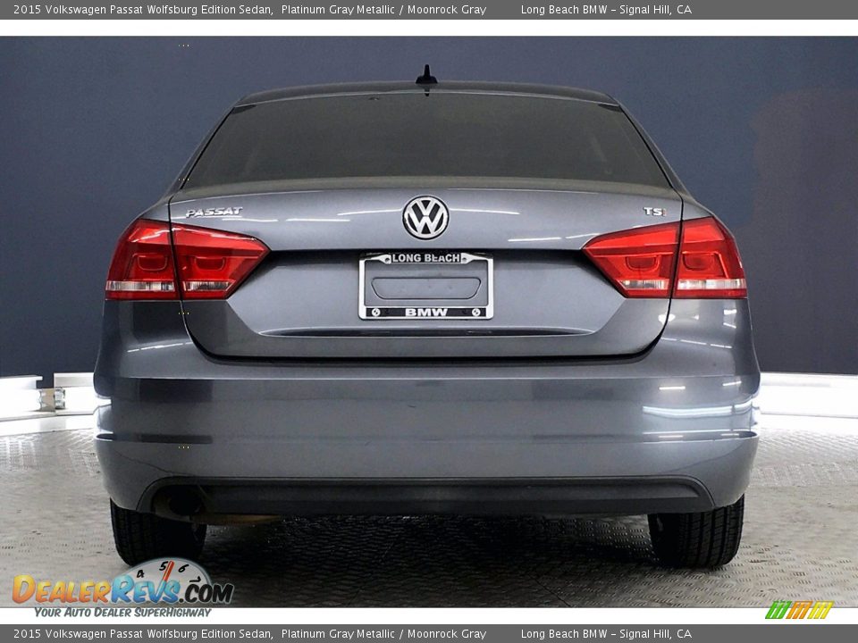 2015 Volkswagen Passat Wolfsburg Edition Sedan Platinum Gray Metallic / Moonrock Gray Photo #3