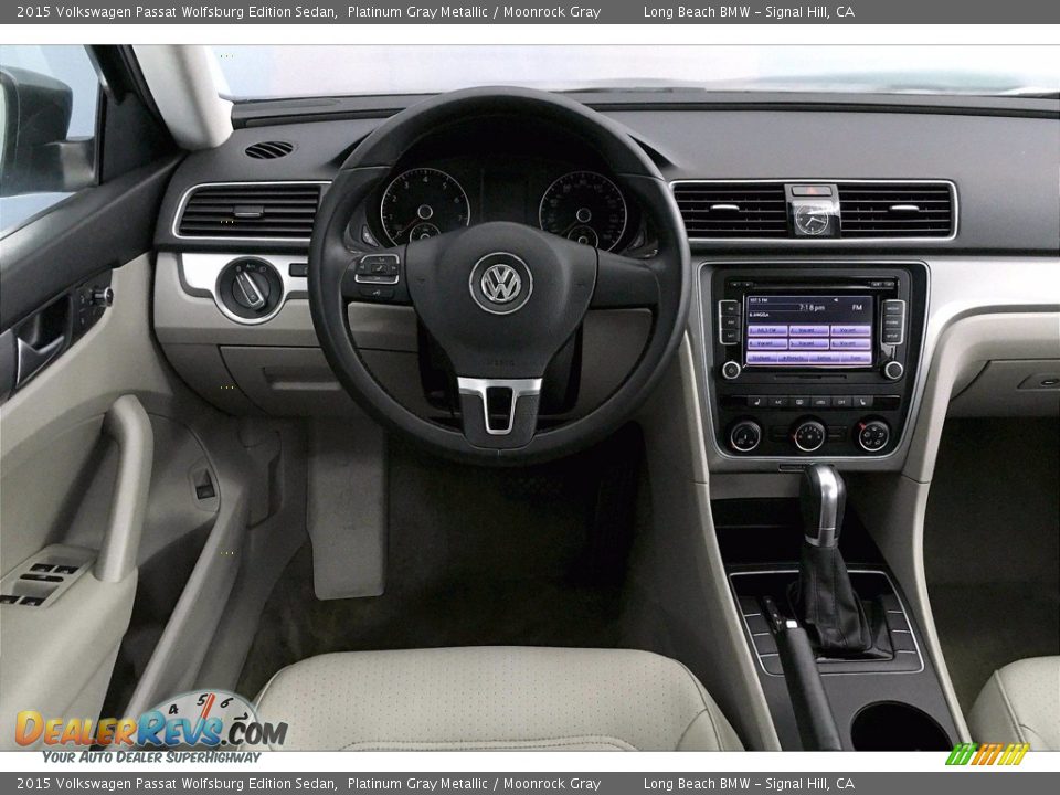 2015 Volkswagen Passat Wolfsburg Edition Sedan Platinum Gray Metallic / Moonrock Gray Photo #4