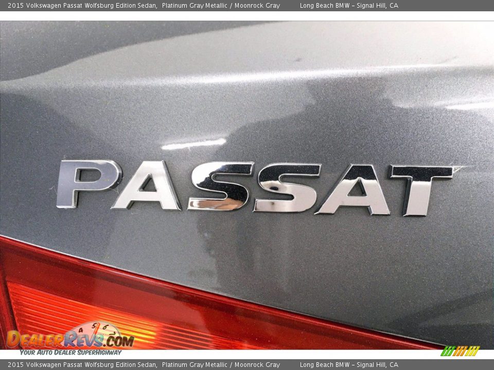 2015 Volkswagen Passat Wolfsburg Edition Sedan Platinum Gray Metallic / Moonrock Gray Photo #7