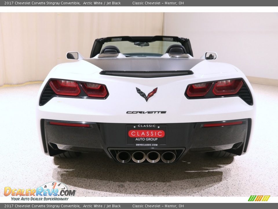 2017 Chevrolet Corvette Stingray Convertible Arctic White / Jet Black Photo #23