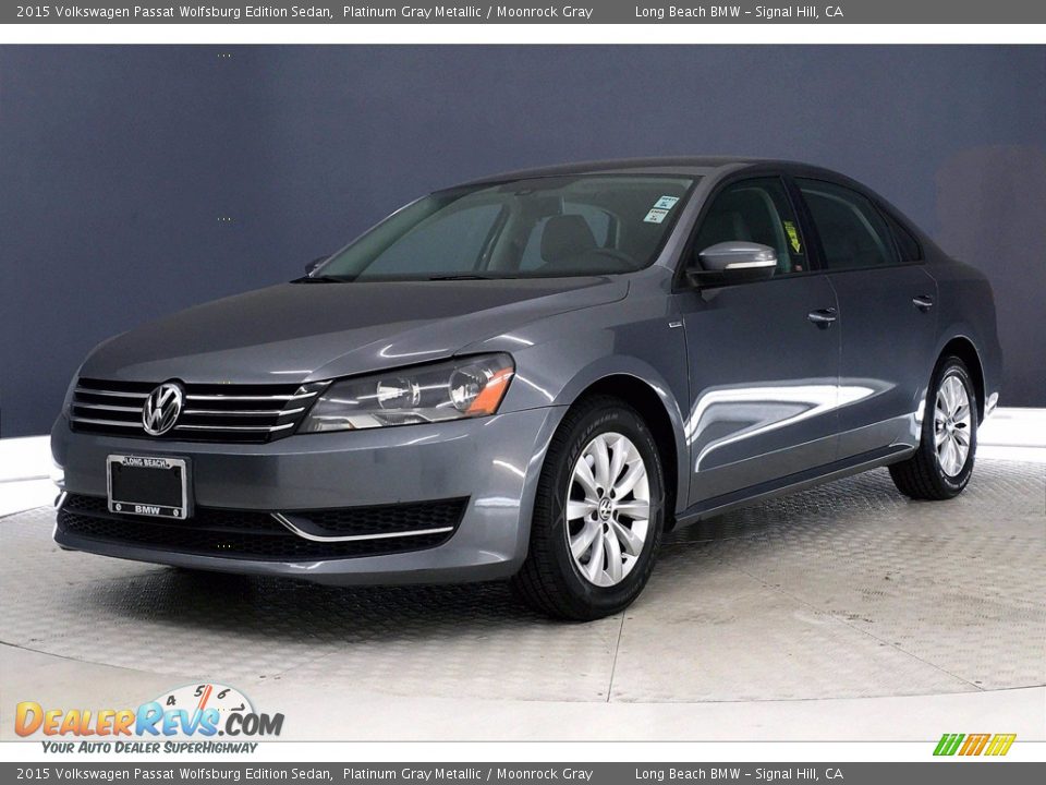 2015 Volkswagen Passat Wolfsburg Edition Sedan Platinum Gray Metallic / Moonrock Gray Photo #12