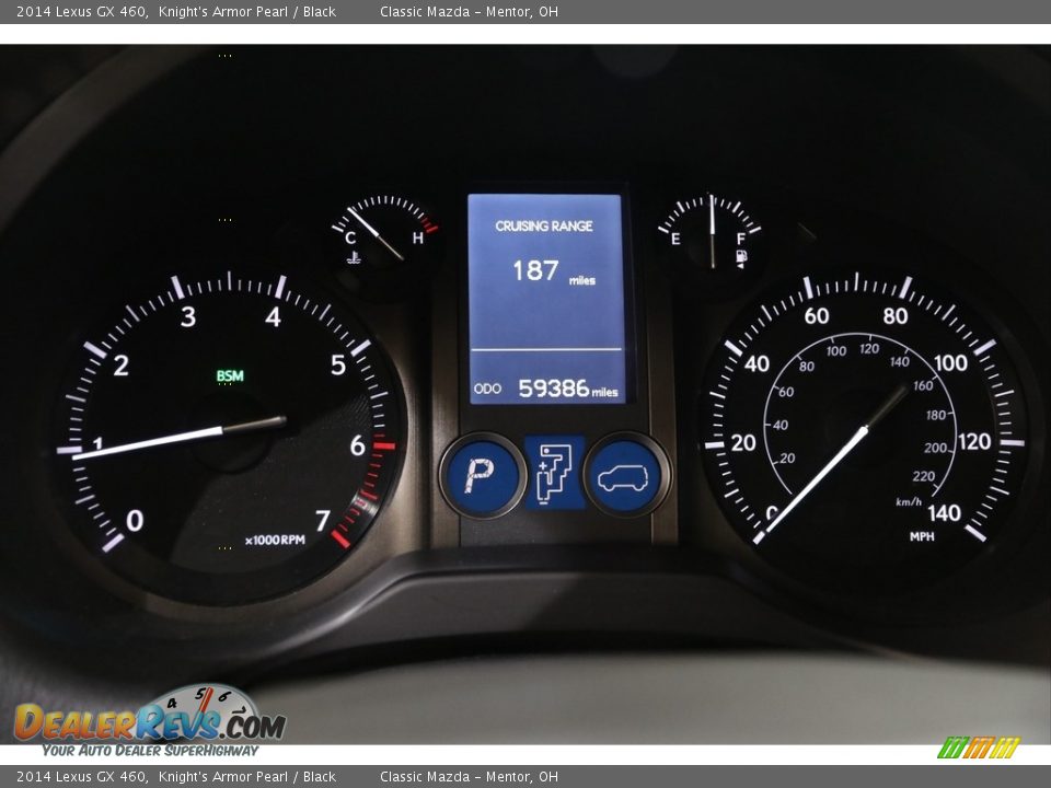 2014 Lexus GX 460 Knight's Armor Pearl / Black Photo #8