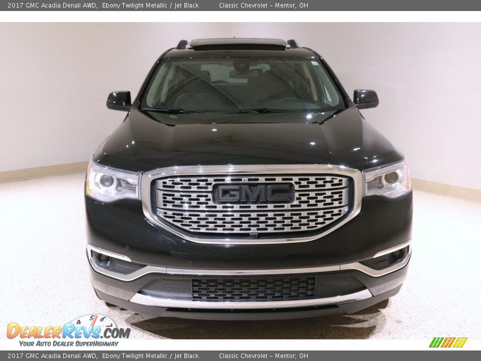 2017 GMC Acadia Denali AWD Ebony Twilight Metallic / Jet Black Photo #2