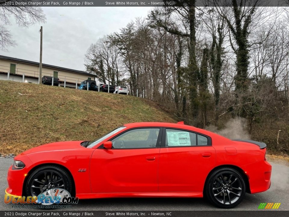 2021 Dodge Charger Scat Pack Go Mango / Black Photo #1