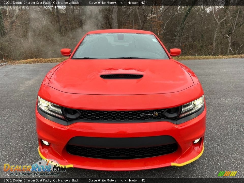 2021 Dodge Charger Scat Pack Go Mango / Black Photo #3