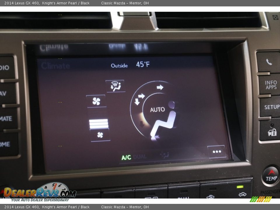 2014 Lexus GX 460 Knight's Armor Pearl / Black Photo #14