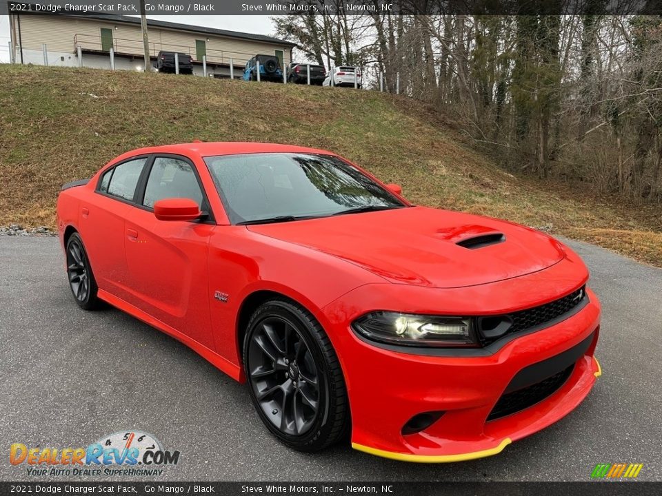 2021 Dodge Charger Scat Pack Go Mango / Black Photo #4