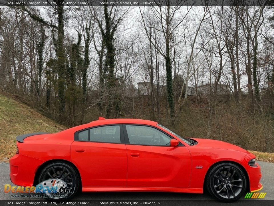 2021 Dodge Charger Scat Pack Go Mango / Black Photo #5