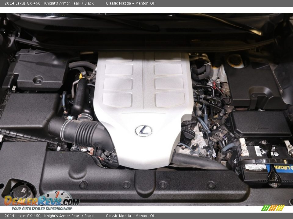 2014 Lexus GX 460 Knight's Armor Pearl / Black Photo #25