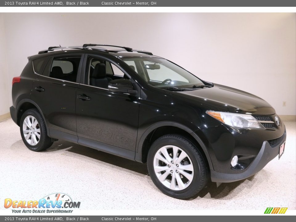 2013 Toyota RAV4 Limited AWD Black / Black Photo #1