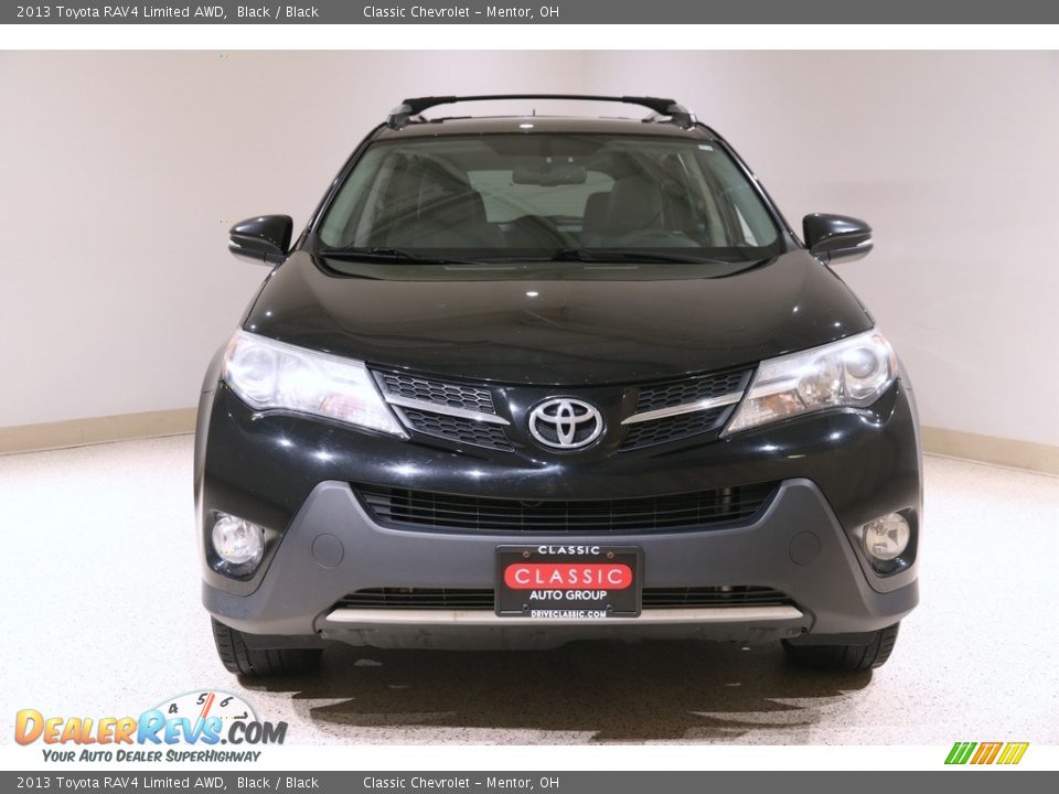 2013 Toyota RAV4 Limited AWD Black / Black Photo #2