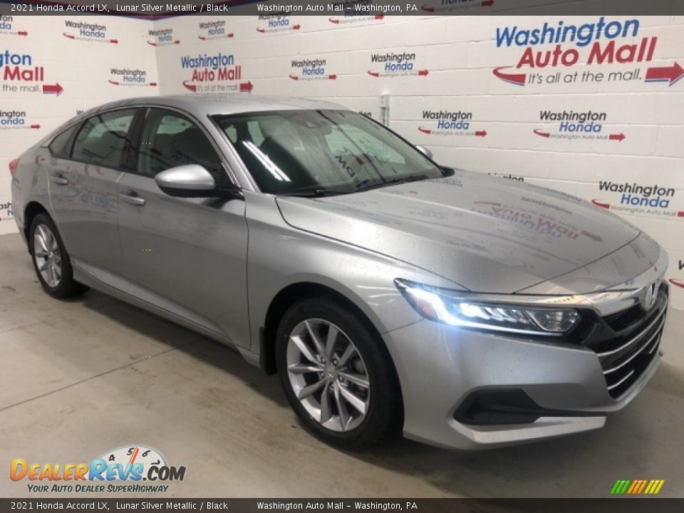 2021 Honda Accord LX Lunar Silver Metallic / Black Photo #2