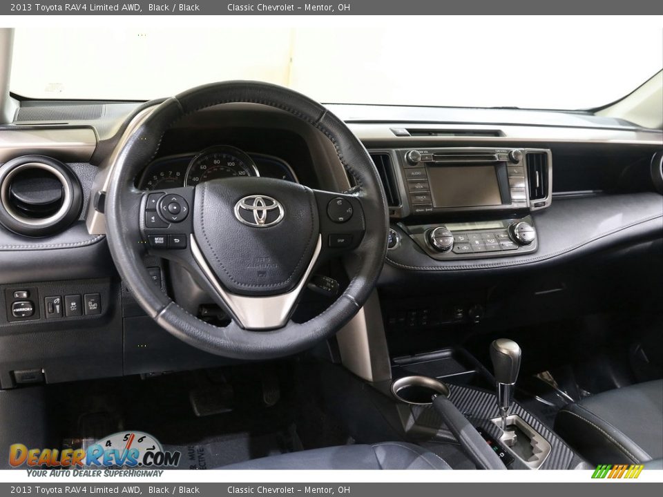 2013 Toyota RAV4 Limited AWD Black / Black Photo #6