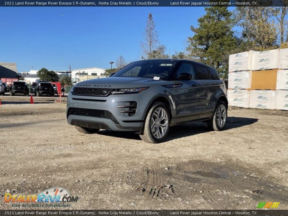 2021 Land Rover Range Rover Evoque S R-Dynamic Nolita Gray Metallic / Cloud/Ebony Photo #1