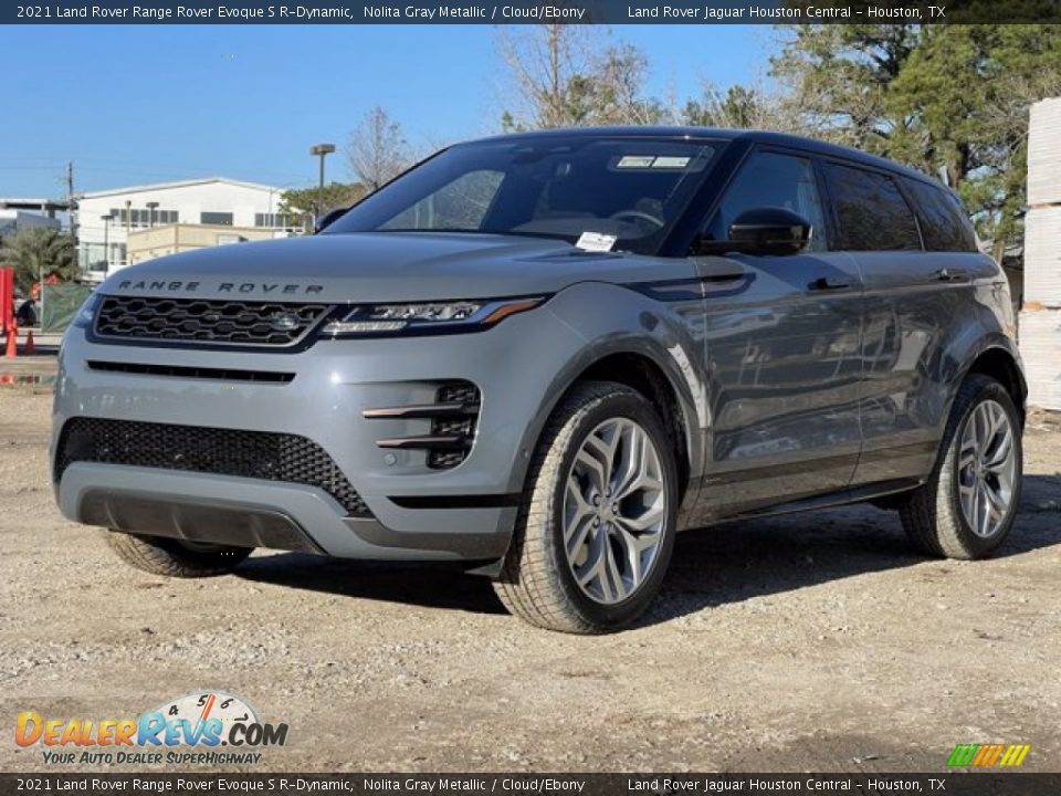 Front 3/4 View of 2021 Land Rover Range Rover Evoque S R-Dynamic Photo #2