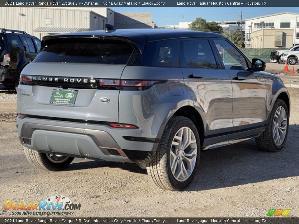 2021 Land Rover Range Rover Evoque S R-Dynamic Nolita Gray Metallic / Cloud/Ebony Photo #3