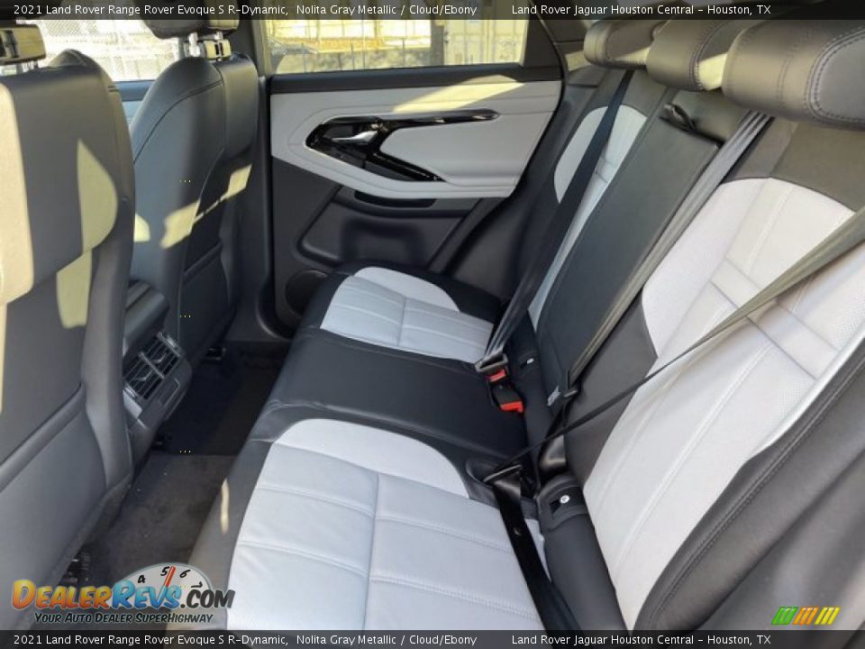 Rear Seat of 2021 Land Rover Range Rover Evoque S R-Dynamic Photo #6