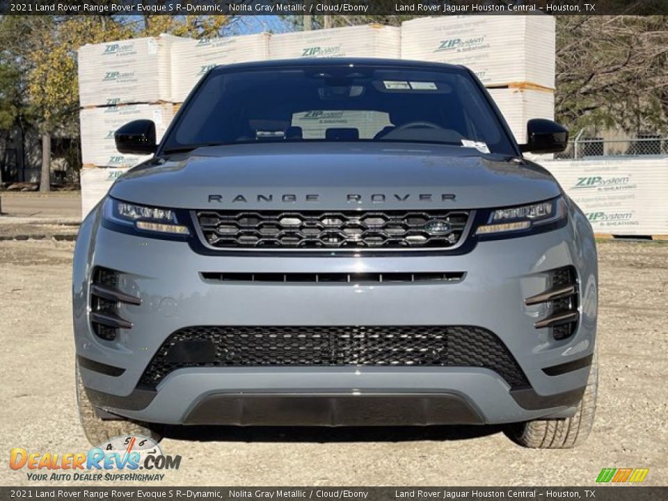 2021 Land Rover Range Rover Evoque S R-Dynamic Nolita Gray Metallic / Cloud/Ebony Photo #9