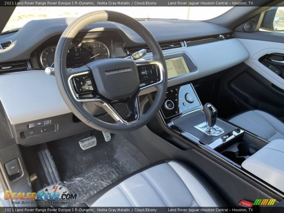 Cloud/Ebony Interior - 2021 Land Rover Range Rover Evoque S R-Dynamic Photo #12