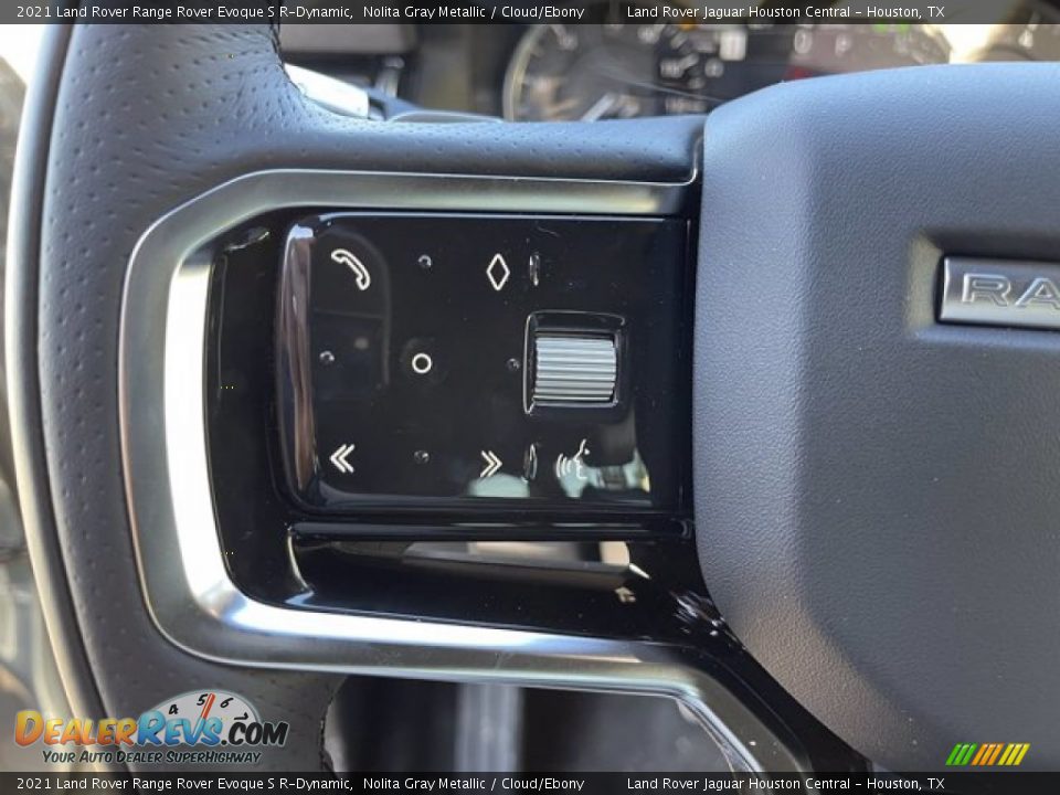 2021 Land Rover Range Rover Evoque S R-Dynamic Steering Wheel Photo #13