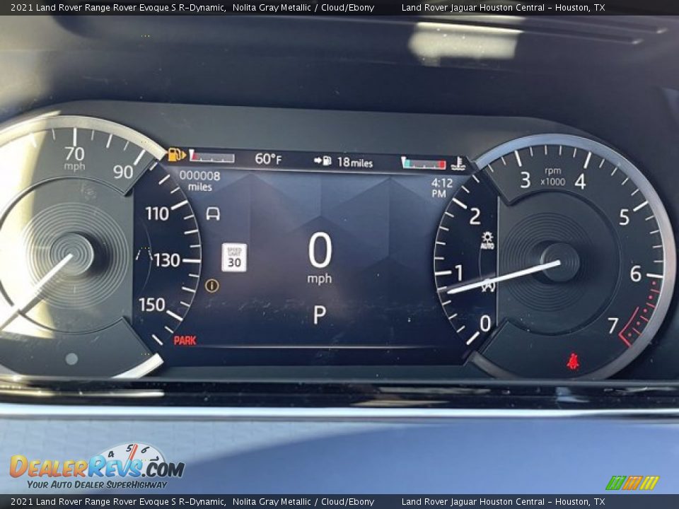 2021 Land Rover Range Rover Evoque S R-Dynamic Gauges Photo #16