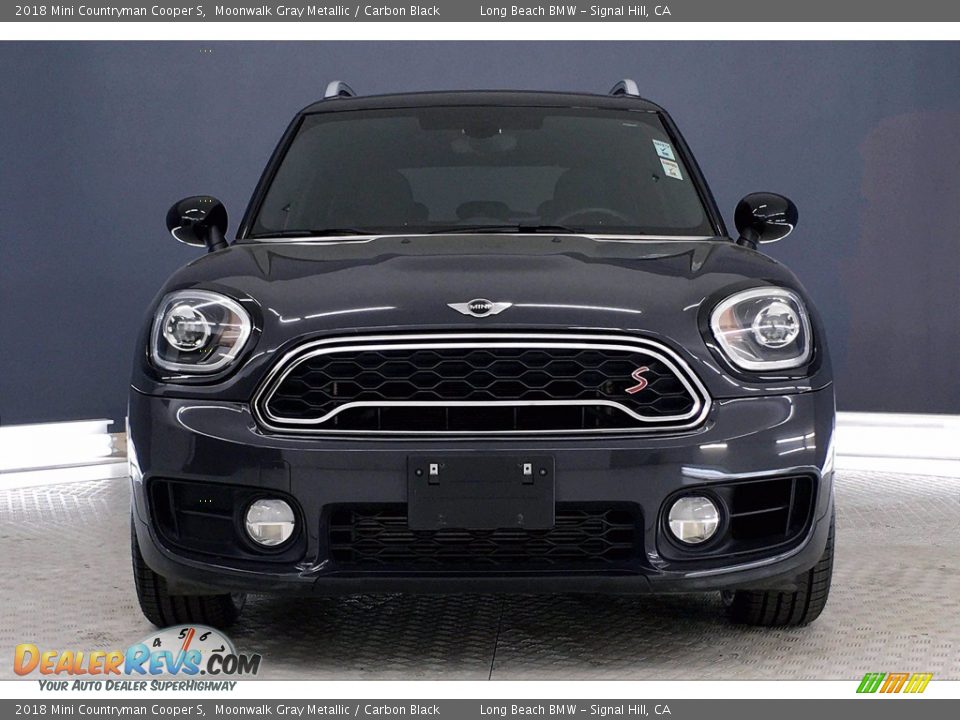 2018 Mini Countryman Cooper S Moonwalk Gray Metallic / Carbon Black Photo #2