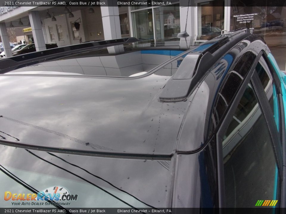 2021 Chevrolet TrailBlazer RS AWD Oasis Blue / Jet Black Photo #9