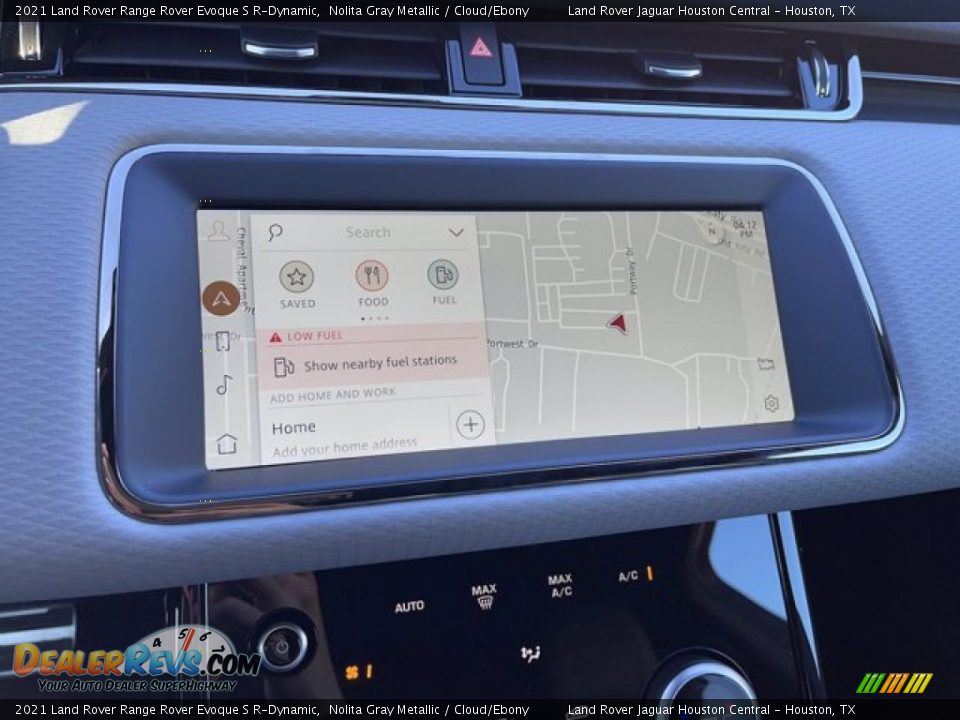 Navigation of 2021 Land Rover Range Rover Evoque S R-Dynamic Photo #19