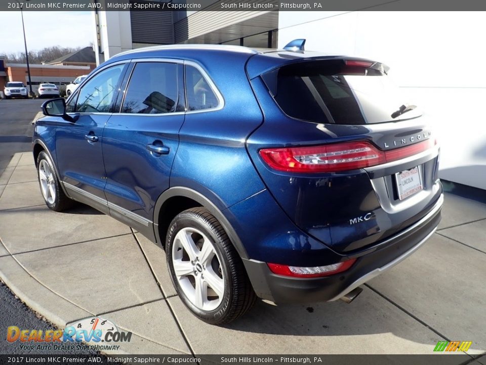 2017 Lincoln MKC Premier AWD Midnight Sapphire / Cappuccino Photo #3